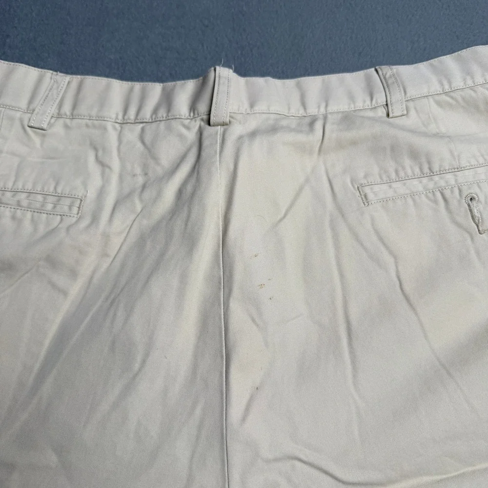 Polo Ralph Lauren Mens Pleated Chino Shorts Tan Beige Cotton Size 40 RN 41381